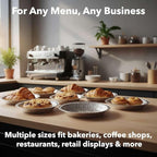 125-Pack 9" Foil Pie Pans - Medium 1" Depth Disposable Aluminum Pie & Tart Pans with Full Curl Rim - For Commercial Baking, Batch Cooking, Freezer Storage & Retail Packaging