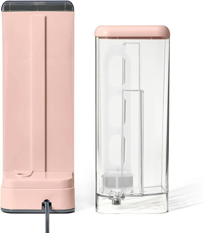 Beautiful Perfect Grind Programmable Single Serve Coffee Maker with Touch Display and Integrated Burr Grinder, Auto Coffee Strength Selection, 64oz Water Reservoir (Rose)