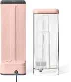 Beautiful Perfect Grind Programmable Single Serve Coffee Maker with Touch Display and Integrated Burr Grinder, Auto Coffee Strength Selection, 64oz Water Reservoir (Rose)