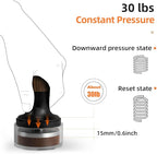 Espresso Tamper 58.35mm-3 Spring Loaded Coffee Tamper-15lb / 30lbs Replacement Springs Calibrated Tamper with Sound Feedback-MHW-3BOMBER Flat Base Tamper-Fits for 58mm Portafilter Basket T6184T-OS