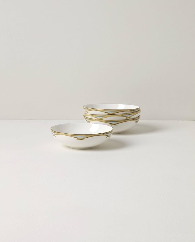 Lenox 897298 British Colonial Bamboo Fruit Bowls, Set of 4