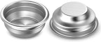 58mm Portafilter Basket Pressurized Filter Basket Stainless Steel Coffee Portafilter Basket Espresso Filter Basket (58mm-2)