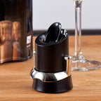Vacu Vin Premium Champagne Bottle Stopper & Server - Preserve Bubbles for Up to a Week with Airtight Seal - Easy To Use, No Spill & Non-Drip Pouring - Kitchen Bar Counter Essentials