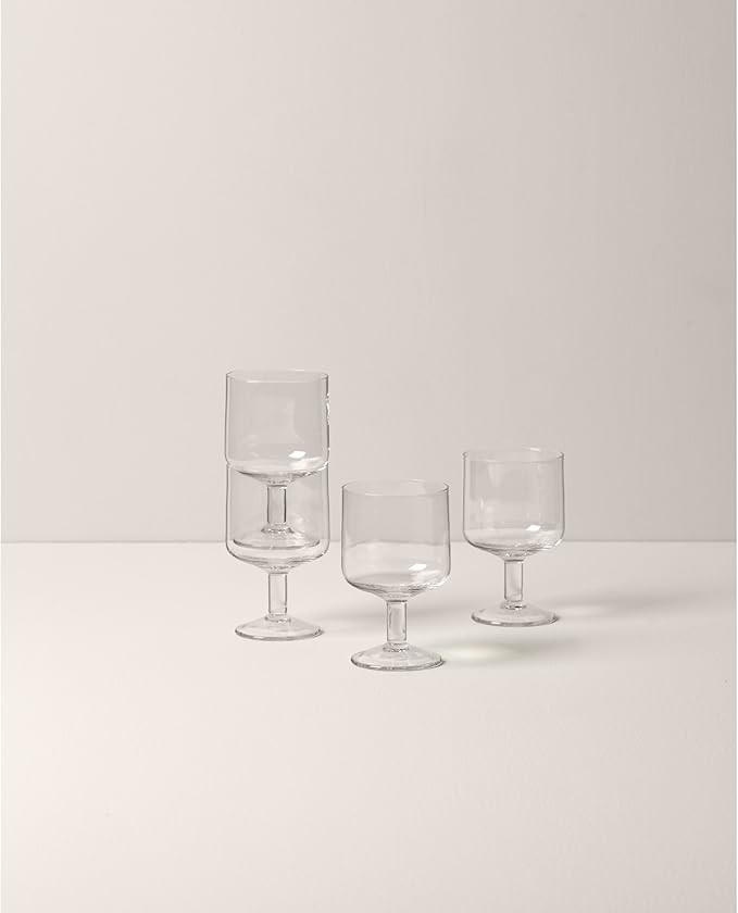 Lenox 895131 Tuscany Classics Stackable 4-Piece Wine Glass Set