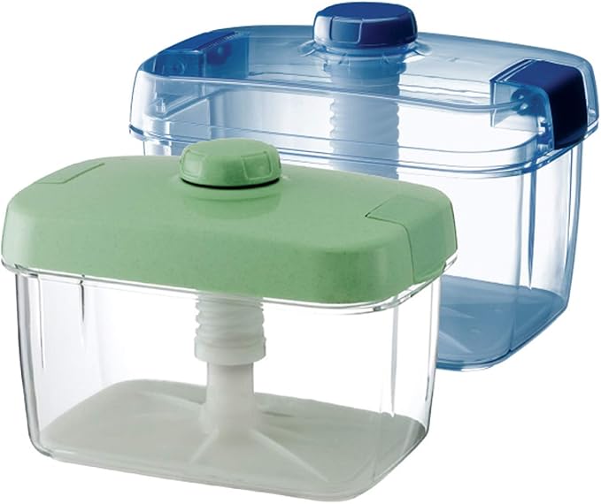 Japanese Pickle Maker, Tsukemono Maker, BPA Free, Made in Japan, 3.9L, Green