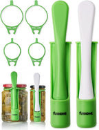 2 Pack Pickle Fork, YUNHOME Pickle Grabber, Stainless Steel Olive Grabber Tool, Fork Pickle Picker, Deep Jar Food Grabber for Olive, Vegetable, Unique Kitchen Gadgets