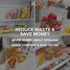 Chef Preserve Reusable Vacuum Sealer Bags for Food – 30 BPA-Free XL Large (12 x 20 in) Food Storage Bags, Freezer, Microwave – Odor-Resistant, Leak-Proof – Compatible with Chef Preserve Vacuum Sealers