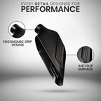 Rattleware Half Kilo Food Measuring Bean Scale Scoop - Durable and Commercial Coffee Beans Weighing Container Spoon, Plastic Coffee Bean Scale Measuring Tool for Baristas - Black