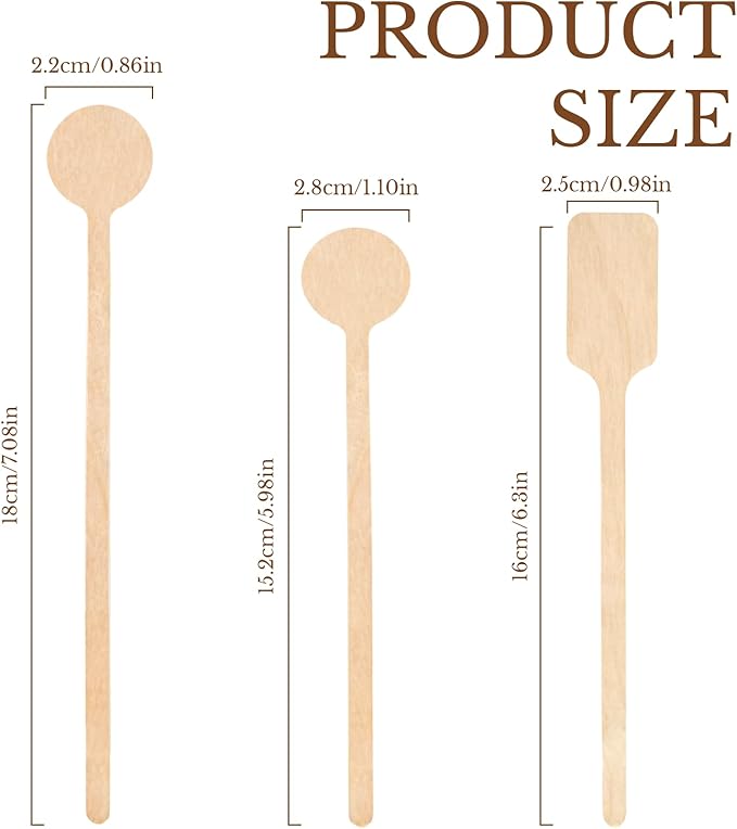 7inch Custom Drink Stirrers, Wooden Coffee Stirrers 50 Count Personalized Stir Sticks Wood Beverage Mixer with Smooth Ends, Swizzle Sticks for Wedding Cocktail (7inch)