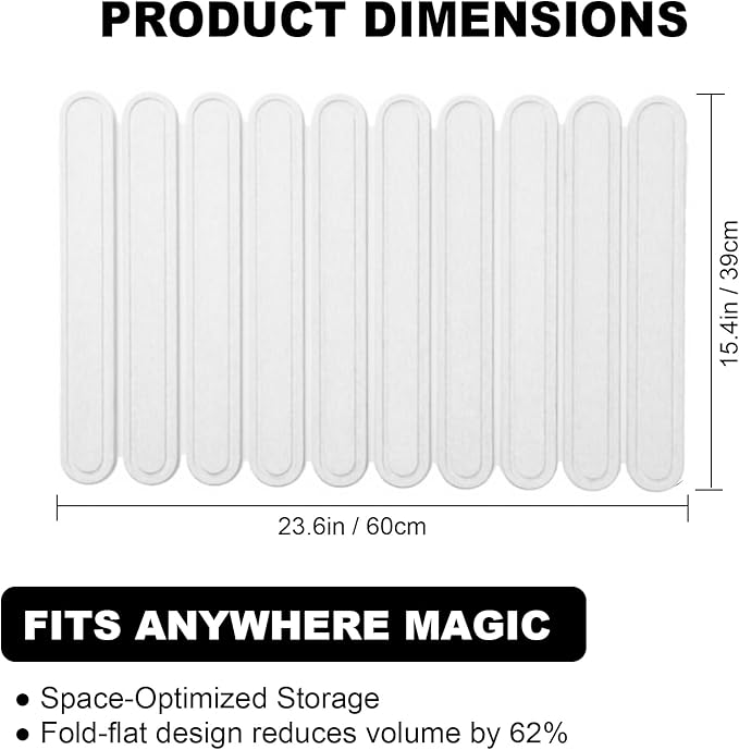 Large Stone Dish Drying Mat for Kitchen Counter, 24"×16"- Quick Drying Diatomaceous Earth Mats for Multi - Purpose, Eco-Friendly ,Super Absorbent, Foldable ,Non-Slip