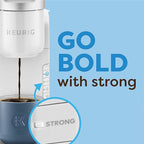 Keurig K-Iced Single Serve Coffee Maker – Brew Over Ice Button, Compact Design, Perfect Holiday Gift for Iced Coffee Lovers, White