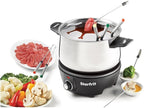 Starfrit Electric Fondue 12PC Set - 3L - Quick Release Magnetic Cord - 1500W - Perfect for Cheese & Chocolate