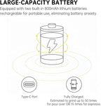 Nuttii Burr Coffee Grinder – Electric, Portable, Small, Quiet Adjustable Mini Conical Burr Coffee Bean Mill, 20 Grind Settings for Espresso, Pour-Over, French Press Moka,for Home Use (Navy Blue)