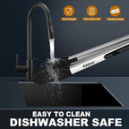 17 & 12 Inch Extra Long Kitchen Tongs with Silicone Tips, Heat Resistant 600 Degrees Silicone Tong, Stainless Steel Tongs for Cooking, Food, Bbq, Grilling, Barbecue, Dishwasher 2 Pack