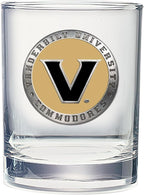 Heritage Pewter Vanderbilt Double Old Fashion | Double Rocks Glass 14 OZ for Liquor | Expertly Crafted Pewter Glass