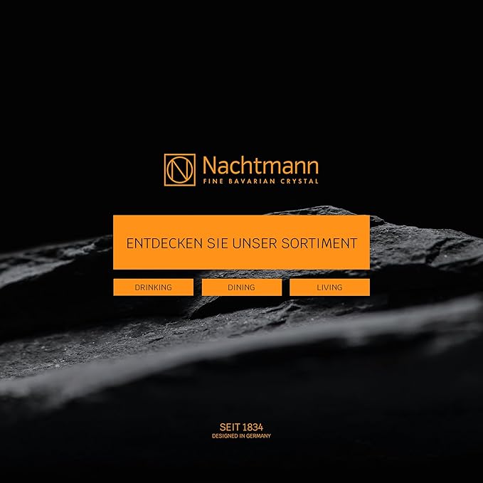 Nachtmann Sculpture 12oz Whiskey Tumbler (Set of 4) - Heavy Base Crystal Glass for Scotch, Bourbon, Cocktails, Liquor, Elegant & Durable Barware, Dishwasher Safe - Modern Glassware Set