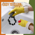 Nonstick Egg Rings Set with Silicone Handle, 6 Pcs Stainless Steel Egg Cooking Rings for Breakfast, Sandwich, Muffins with Oil Brush, Separator, 5 Shapes