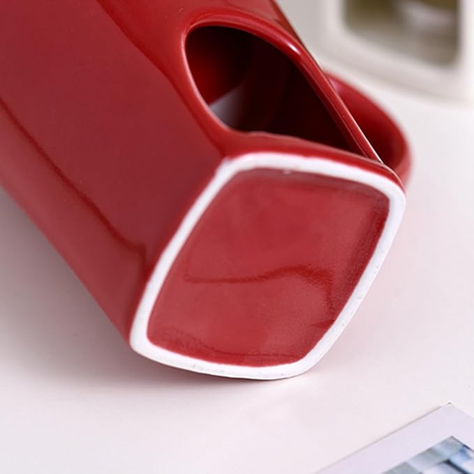 Ceramic Fondue Pot Set, Chocolate Mug With Forks, Perfect For Butter And Cheese Melting,Multipurpose,Personal Cheese Melting Cup