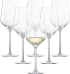 ZWIESEL GLAS Pure Sauvignon Blanc White Wine Glass (Set of 6), Graceful Wine Glasses for White Wine, Dishwasher-Safe Tritan Crystal Glasses, Made in Germany (14 Ounce)