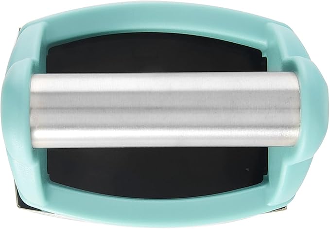 KitchenAid Gourmet 4-Sided Stainless Steel Box Grater for Fine, Medium and Coarse Grate, and Slicing, Detachable 3 Cup Storage Container and Measurment Markings, Dishwasher Safe, 10 inches tall, Aqua