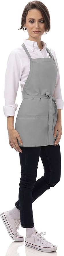Chef Works Unisex Three Pocket Apron
