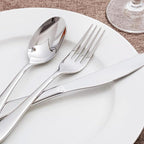 KINGSTONE 20-Piece Silverware Set for 4,18/10 Premium Stainless Steel Flatware Set, for Home, Restaurant, Wedding and Party Use, Mirror-Polished Cutlery Set, Dishwasher Safe.