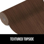 GORILLA GRIP DripGuard Drawer and Shelf Liner for Cabinet, Slip Resistant Non Adhesive Protection for Kitchen, BPA Free Smooth Surface Plastic Liners for Cabinets, Bathroom Drawers, 17.5x240 Inch Wood