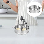 Multi-Functional Stainless Steel Steamer Basket,9.8inch Stackable Steamer Insert for Pot,Stacked Steaming Rack,Metal Pot Steaming Cookware for Dumpling Egg Bun Dim Sum Meat Fish Rice Vegetable