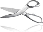 TONMA Detachable Kitchen Shears Heavy Duty [Made in Japan] 9.5 Inch Premium Stainless Steel Come Apart Kitchen Scissors Dishwasher Safe, Mirror Finish, Right Handed