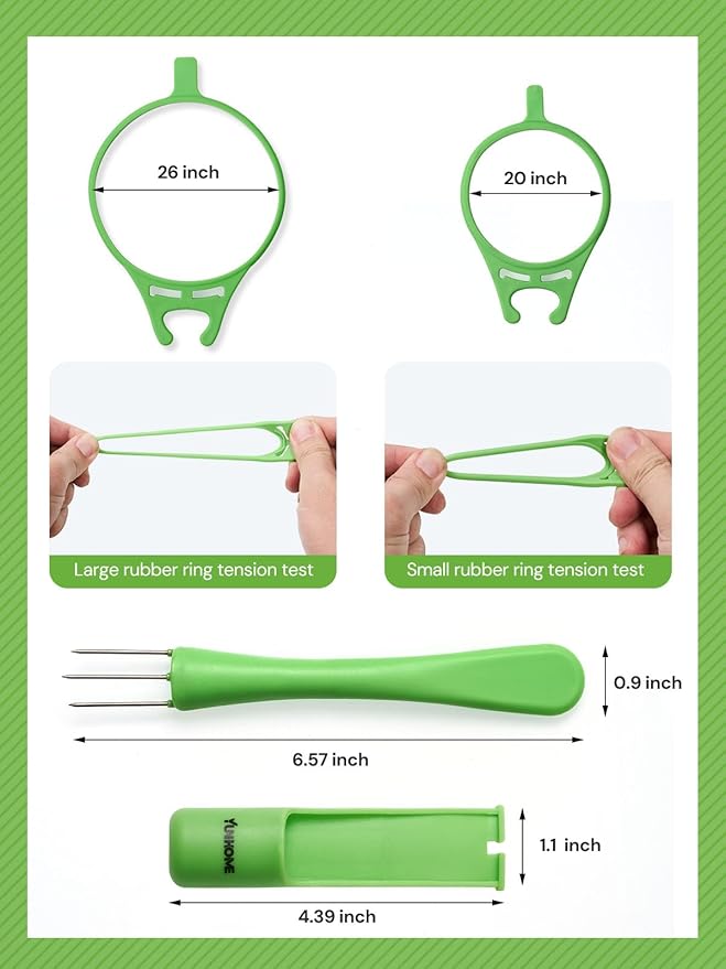 2 Pack Pickle Fork, YUNHOME Pickle Grabber, Stainless Steel Olive Grabber Tool, Fork Pickle Picker, Deep Jar Food Grabber for Olive, Vegetable, Unique Kitchen Gadgets