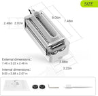 Meat Tenderizer for All KitchenAid and Cuisinart Household Stand Mixers, Mixers Accesssories for Kitchen Aid Attachment, Tenderize Meat More Smoothly and Effortless, Dishwasher Safe, White