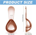 1 Pcs Coffee Scoop, 2 Tablespoon Measuring Spoon for Ground Coffee, Durable Stainless Steel, Easy to Use and Clean(Rose Gold）, Send Goods from Local Warehouse
