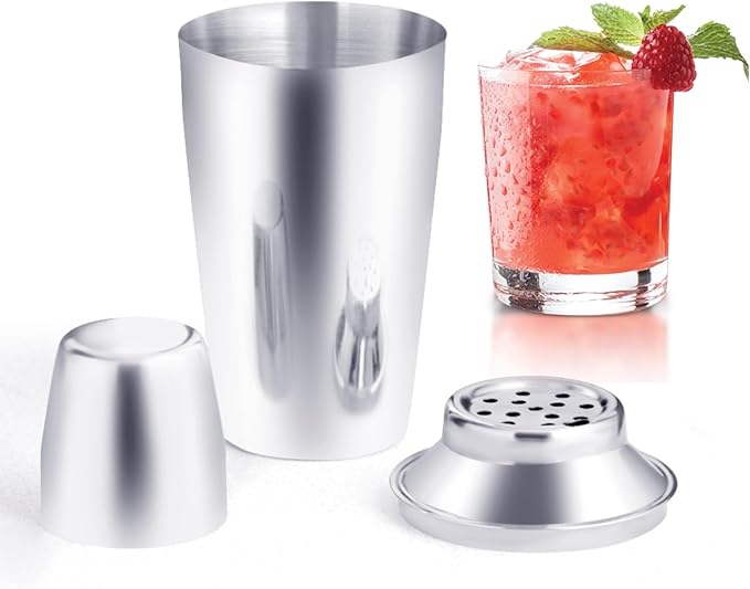 MARBELLA 28oz Boston Cocktail Shaker – Stainless Steel Drink Mixer, Professional Barware for Bartenders, Home Bars & Restaurants, Dishwasher Safe & Durable