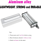 【PLUS】Meat Tenderizer for All KitchenAid Household Stand Mixers- Mixers Accesssories Attachment with Stainless Steel Gears, White【Improved Extended New Version】