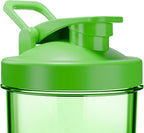 Electric Shaker Bottle USB C Rechargeable Protein Shaker Bottle Shaker cups for Protein Shakes Mixer with 24oz BPA Free Tritan Meal Replacement Shakes Made with Tritan Portable Blender Cup (Green)