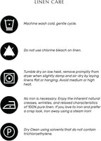 Solino Home Linen Tablecloth 52 x 52 Inch - 100% Pure Linen Charcoal Grey Square Tablecloth - Milan Hemstitch, Machine Washable Table Throw for Fall, Autumn, Halloween