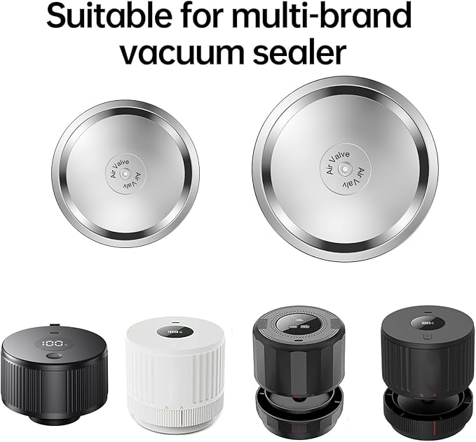 24Pcs- Wide Mouth Canning Lids for Ball, Kerr Jars - Split-Type Metal Mason Jar Lids for Canning - Food Grade Material, 100% Fit & Airtight for Wide Mouth Jars