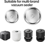 24Pcs- Regular Mouth Canning Lids for Ball, Kerr Jars - Split-Type Metal Mason Jar Lids for Canning - Food Grade Material, 100% Fit & Airtight for Regular Mouth Jars