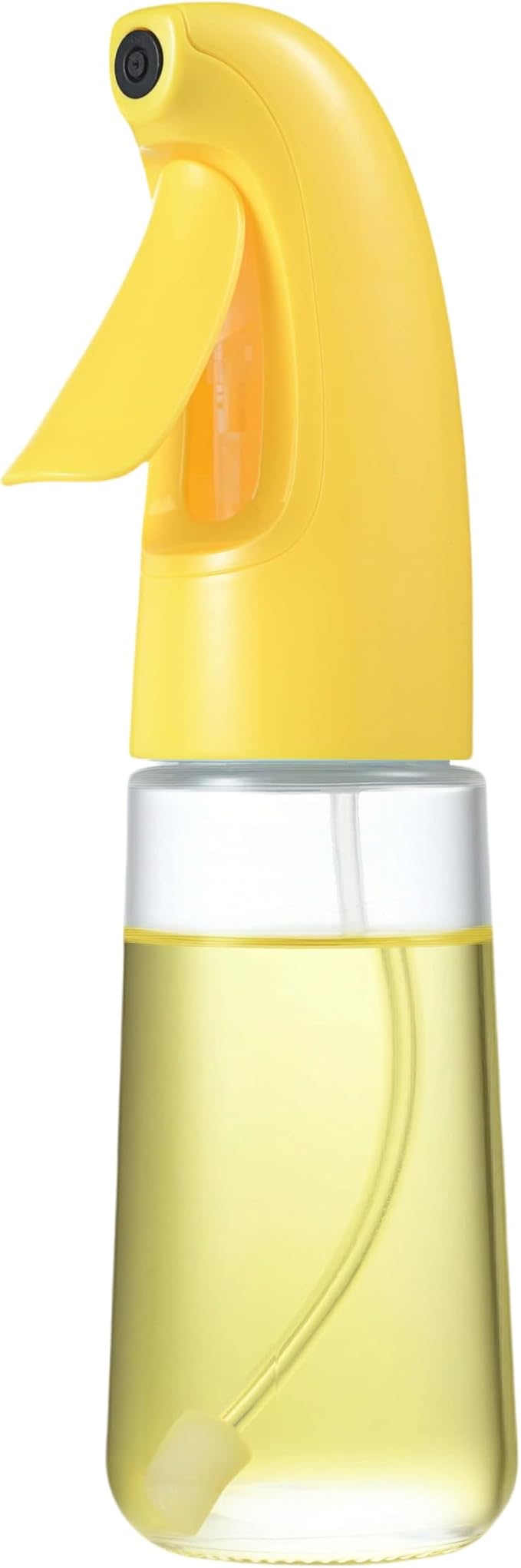 Oil Sprayer for Cooking, Olive Oil Sprayer Mister, Olive Oil Spray Bottle for Cooking, Salads, BBQs and More (Yellow)