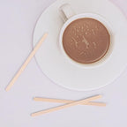 2000 Wooden Coffee Stirrers, 4.4 inches Stir Sticks Disposable Swizzle Stir Sticks for Coffee and Cocktails