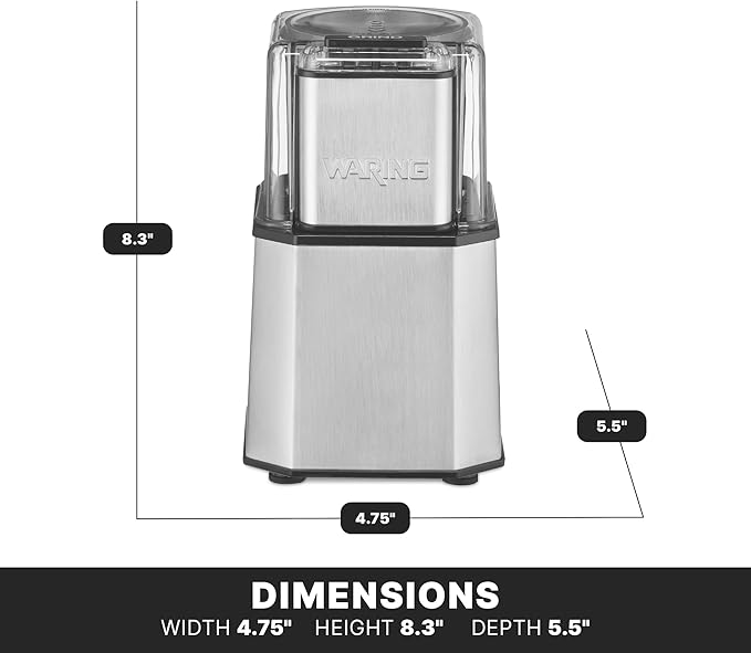 Waring Commercial WSG30 Commercial Medium-Duty Electric Spice Grinder