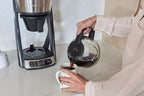BUNN HB Heat N Brew Programmable Coffee Maker, 10 cup, Stainless Steel, 46500.0003