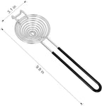 NileHome Egg Separator Egg Yolk White Separator Stainless Steel Egg White Yolk Sifting Filter Egg Divider Kitchen Tool for Baking Cake, Kitchen Gadget Cooking/Baker Tool (Black)