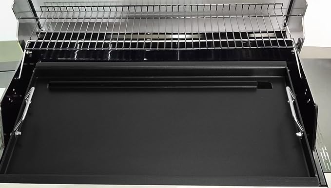 Full-Size Griddle Inserts for Charbroil Performance 6 Burner Grill, Flat Top Griddle for Charbroil Grill 463245917 463238218 463276517 466245917, 463347017, Replace for G470-0002-W1 G470-0003-W1