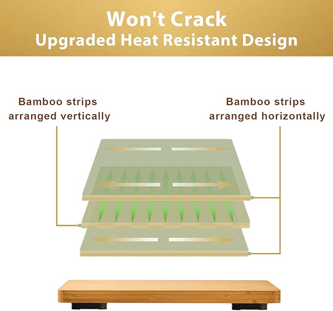 Cutting board Compatible with Panasonic NB-G110P FlashXpress Toaster Oven (Oven Excluded), Countertop Oven Accessories, With Heat Resistant Non-Skid Silicone Feet, Protects Cabinet, More Storage Space