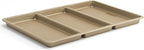 GoodCook 11” x 17” Non-Stick Divided Sheet Pan – 3-in-1 Textured Cooking Pan, Baking Dish, Scratch-Resistant Carbon Steel Oven Pan for Meal Prepping & Sheet Pan Dinners