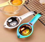 Egg Separators, Egg Yolk White Separator Filter, Egg Extractor, Kitchen Gadget, Silver