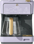 Beautiful Multi-Brew Coffee Maker – 12-Cup Carafe & Single-Serve Pod or Grounds, Iced Coffee Mode, Programmable Touch Display, Includes Filters (Lavender)