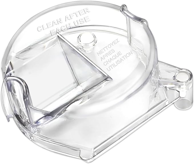 Clear Grinder Assembly Lid Compatible with Cuisinart Coffee Grinder Maker Models DGB-500 DGB-500BK DGB-600 DGB-600BCC DGB-625 Replace#: DGB-500GLID