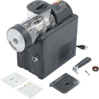 5 Preset Slushie Machine & Ice Cream Maker, 185W Commercial Slushie Maker for Ice Cream, Milkshakes & Cocktails, 61oz Capacity Slushy Machine with LED Display (Grey, 1.8L)
